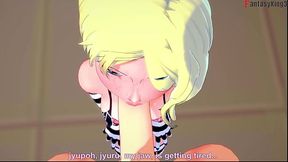 Gwen Stacy bikini RED sex | Marvel | Full &amp_ Pov version on Sheer &amp_ PTRN: Fantasyking3