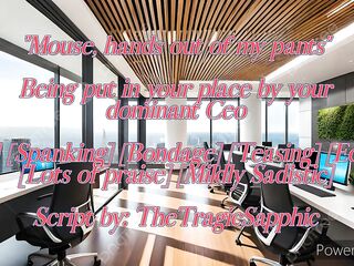 Being place in your place by your Dominant Ceo F4F