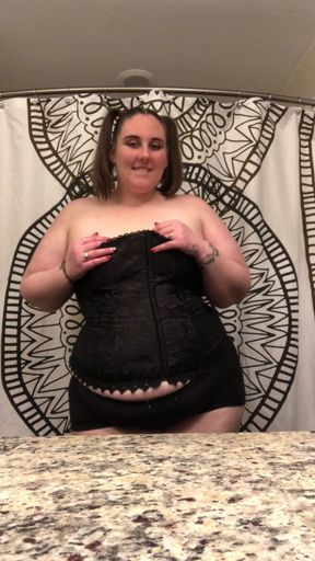BBW Strip Tease