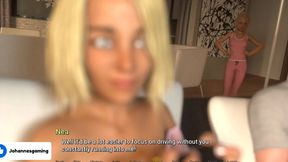 Apartment69 got a blowjob from a hot petite 18 years old woman