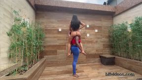 Goddess Morgana Takes Her Bitch For A Ride VI