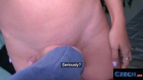 Czech XXX - Sweet ass Czech is fucked in public under a bridge