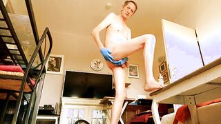 Homemade video of Summer with Auto-bronzing Juice in solo prep session