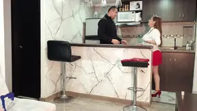 Hot Latina MILF Secretary Comes Home Horny After Work and Gets Hard Doggystyle Fuck