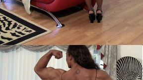 Ebony Muscle Diva Goddess