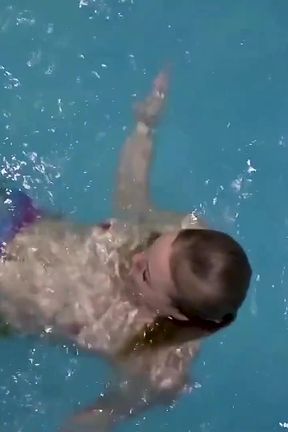 Captive Mermaid Teases You in the Pool