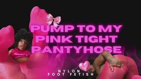 Pump To My Pink Tight Pantyhose