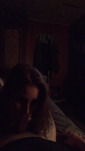 POV Blowjob and He Finishes in My Mouth