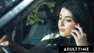 ADULT TIME - Curvy Girl Karla Lane CAUGHT Fucking Cheating Boss By Big Naturals Wife Sarah Arabic!