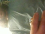 TWINK CUMS IN PARENTS BATHROOM
