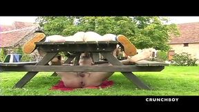 fist session par ses potes bear en public