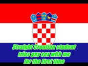 PREVIEW: Croatian straight student tries gay sex with me for the first time - "Ostrovac"