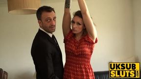 UKSubSluts com - British babe Ava Austen gets rough doggy style from Pascal White