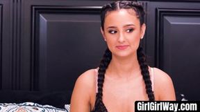 GirlGirlWay com - Teen hooks up with cougars for intense girl-on-girl action