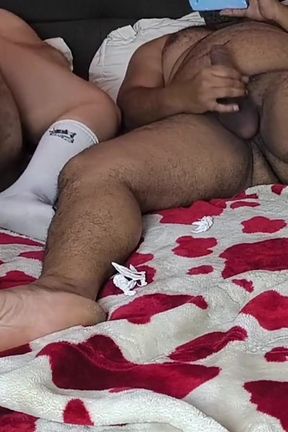 A Saudi man shares his slutty wife with a black stud for a gangbang.