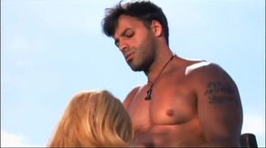 Carolina strips out of her bikini under the blazing sun for a wild fuck
