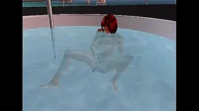 Chienah Masturbates With Finger Bang Action In Sexy 3D Anime Scene
