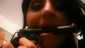 Basement Bondage - Clips - Housewife Captive Gagged