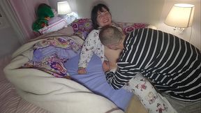 Homemade sex with my hot wife getting fucked and cumshot in mouth  Amateur milf with big pussy