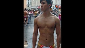 Hot Asian Guy Gets Intimate in Steamy Sports Room Encounter