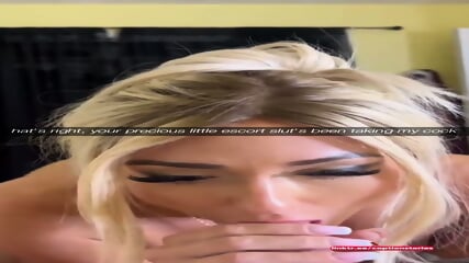 Escort girl cheating on her boyfriend