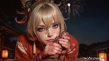 I will remember this festival forever, as there Yoimiya give me the best blowjob[AI]