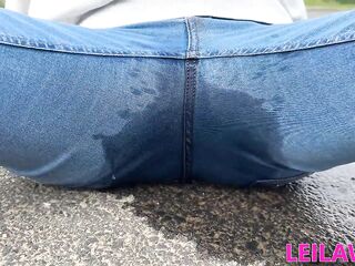 I love pissing my jeans every day in public
