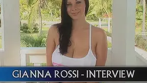 Big Boob Paradise: Gianna's Interview - Gianna Rossi - Scoreland