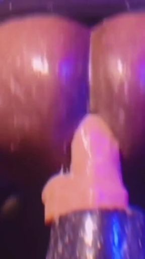 Creamy Dildo Ride   Clip 1