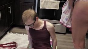 Strict step-mama Sofie Marie takes it deep