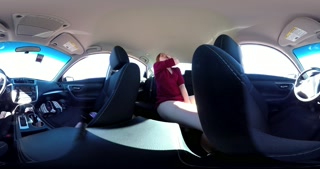 360 VR Car Masturbation