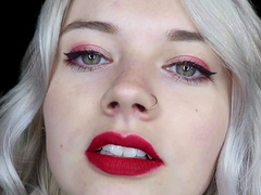 Hot Blonde Babe Solo Masturbation