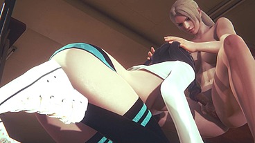 Hentai Uncensored 3D - Yumiko suck Futanari Classmate dick's - Japanese Asian Manga Anime Game Porn