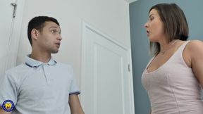 Stepmom fucks
