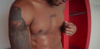 MaleNoir. - Pleasing black hunk Jacen Zhu strok
