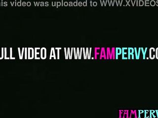 Big boobs fat teen step sisters masturbation session with step bro ends with hardcore sex