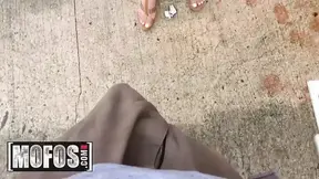 Publick Pickups - Mila Marx - Curvy Blonde Rides Dick In Gar