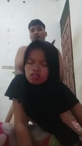 18-year-old hijab student who is hyper sex   Clip 1