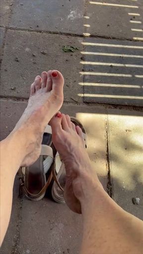 My Old Feet Have a Short Break