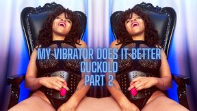 My Vibrator Does it better Part 2: Cucked Masturbation