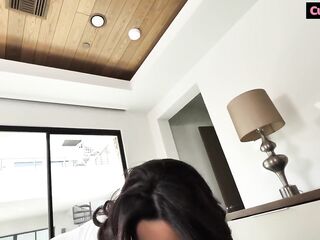 Ava Addams Uses Her Enormous Hangers To Make The Sale