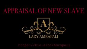 APPRAISAL  OF NEW SLAVE Total lenghts 10:35 minutes Transe TV Crossdress Lack Latex Bdsm Slave CBT NylonCBT Nylon Cock Penis Spanking Bondage  LADYAMRAPALI  Herrin Mistress Domina
