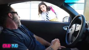 ”Public Jerk Watch: College Girl's Naughty Gaze”