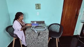 Doctor Anita Perversa uses fart therapy to cure patient By Anitta Perversa and Jhonny Cam Babi part 1