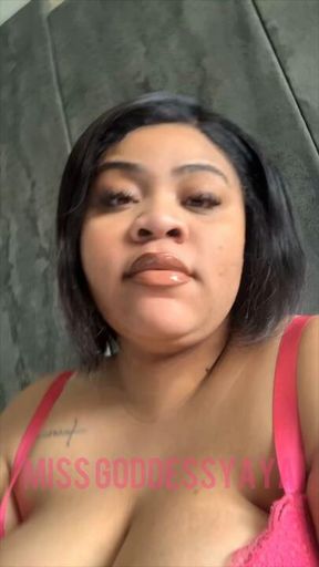 Stroke for Your Ebony Brat Goddess