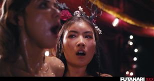 Real Life Hentai 3D Futa Girl Fucks Latina Ass - Intense Shemale Anal &amp; Squirting