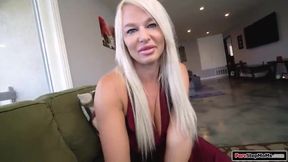 Stepmom Gets Heated with Stepson but Finds a Way to Make Amends in Lingerie!