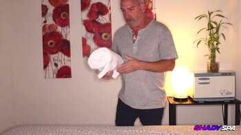 Older Man's Secret Spa Massage Turns into Scorching Hardcore Affair