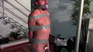 Diogo N&aacute_sser ballgagged tapegagged From BondageMan&reg_