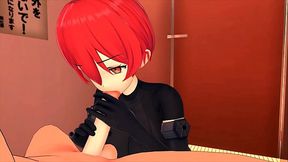 FEMALE AGENT ASKS TO CHECK MY BIG COCK 3D HENTAI